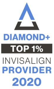 Diamond Top 1% Invisalign Provider 2020 Logo